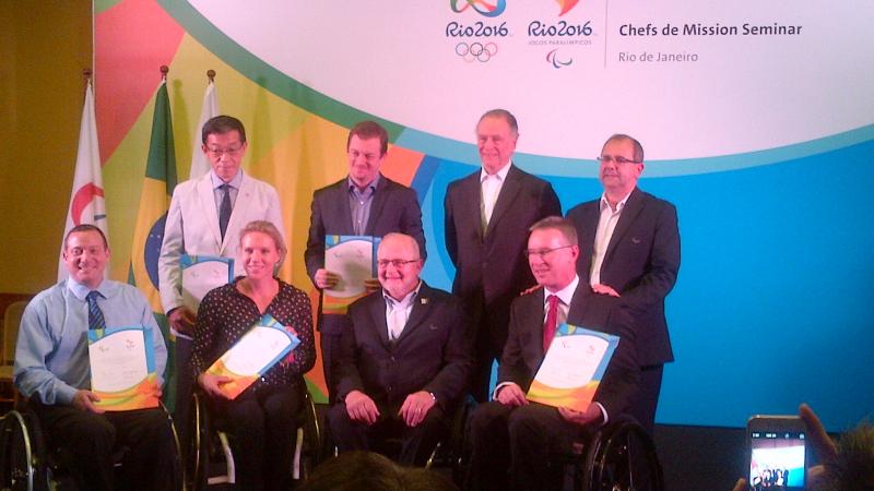 The National Paralympic Committees have formally been invited to the Rio 2016 Paralympic Games. 