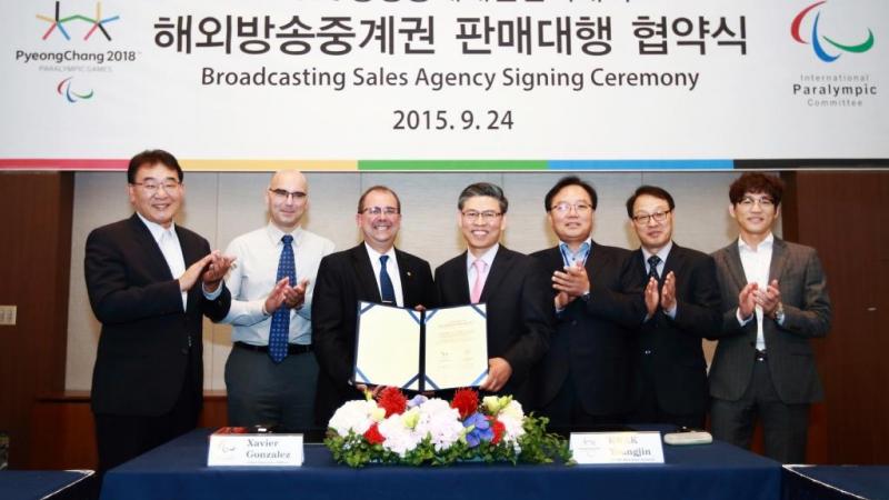 The International Paralympic Committee will exclusively sell broadcasting rights for the Pyeongchang 2018 Paralympic Winter Games. 