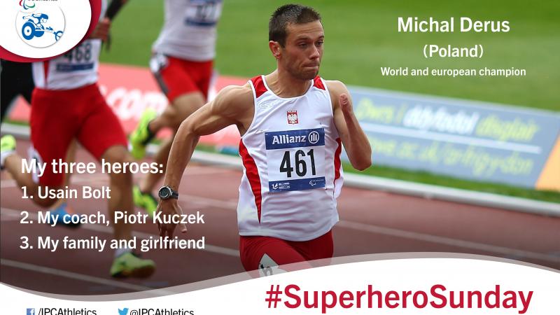 Poland’s double European champion Michal Derus reveals his inspirations for this week’s #Superhero Sunday.