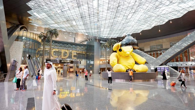 Doha's Hamad International Airport Airport hall