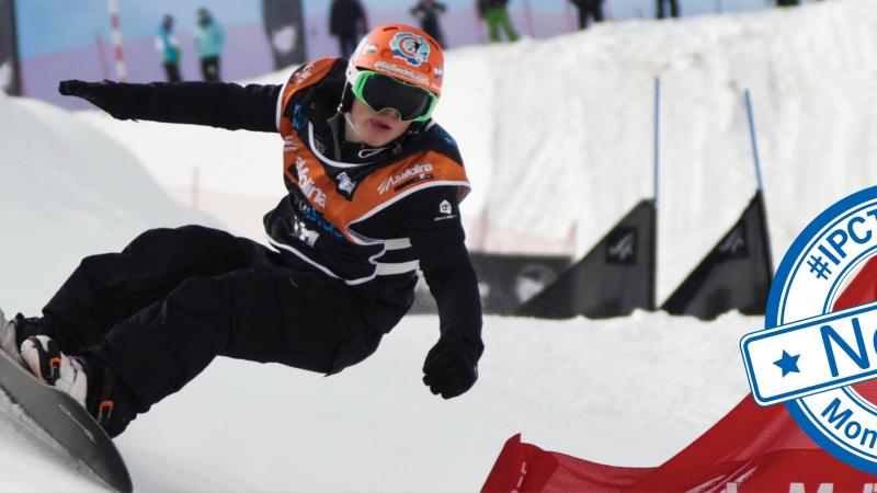 snowboarder Chris Vos