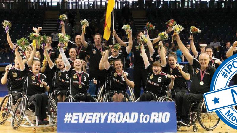 German women’s wheelchair basketball team