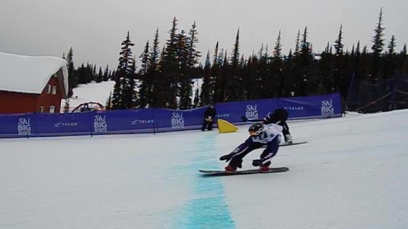 Sochi 2014 Paralympic Games silver medallist Shea went right to the line with bronze medallist teammate Keith Gabel in an exhilarating big final of the men’s SB-LL2.