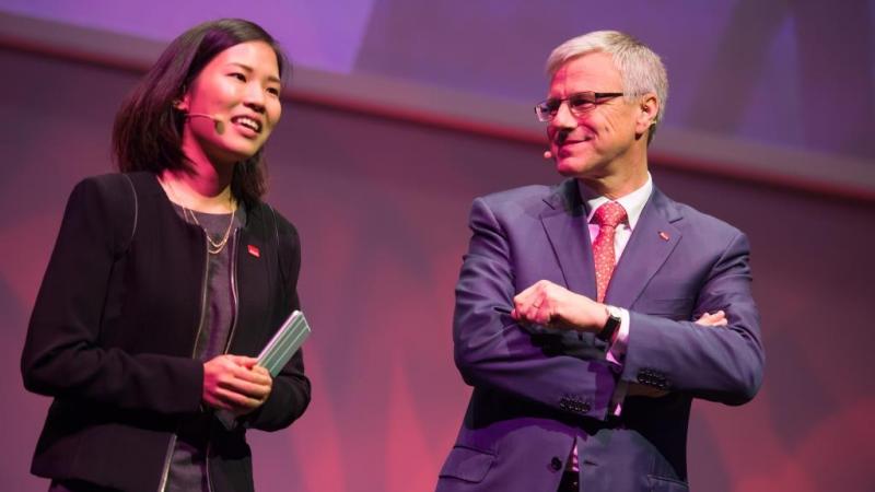 Alain Dehaze with Ayumi Kunori