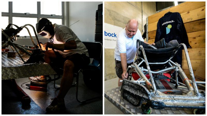 Ottobock provides technical and welding services at the International Wheelchair Rugby Championship, also a test event for the Rio 2016 Paralympic Games.