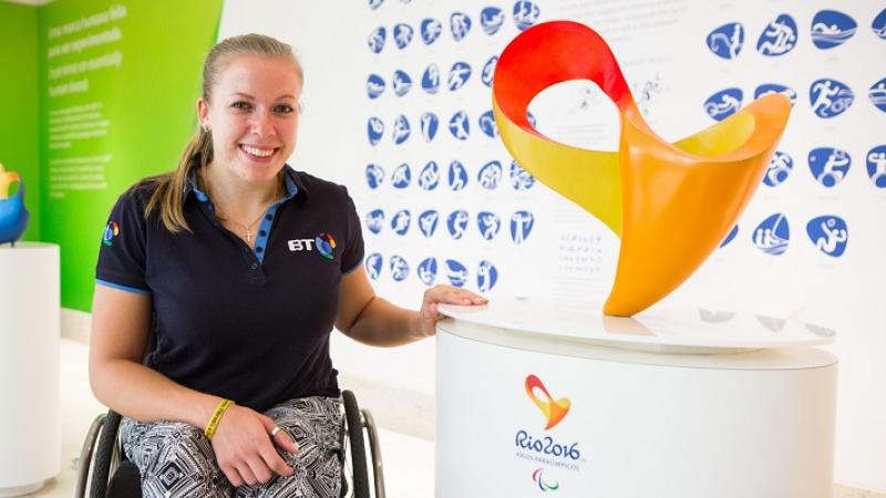 Cockroft visited the Rio 2016 headquarters during a trip to the Paralympic Games host city