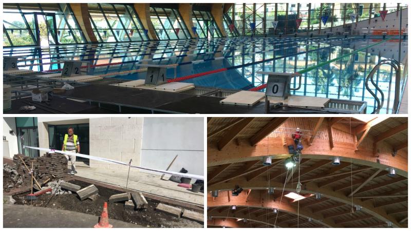 The Complexo Olimpico de Piscinas da Penteada in Funchal, Portugal, has begun its transformation into the venue for the 2016 IPC Swimming European Championships.