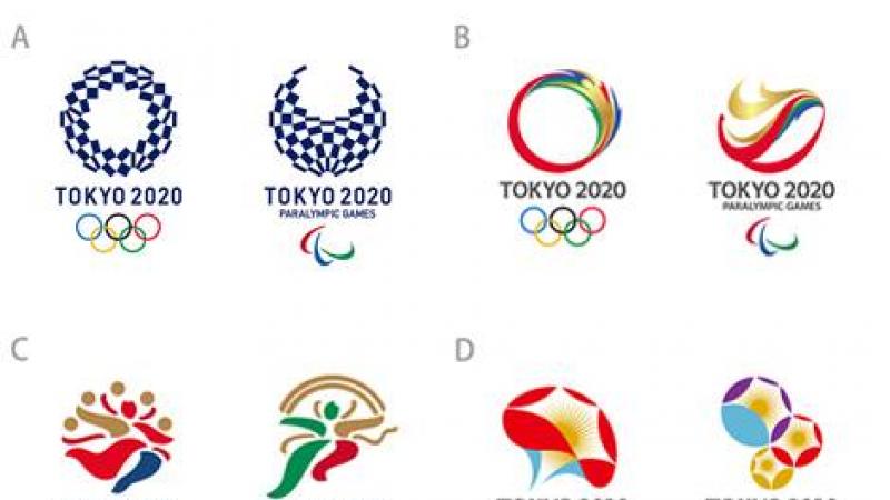 The final four Tokyo 2020 Games emblem designs options