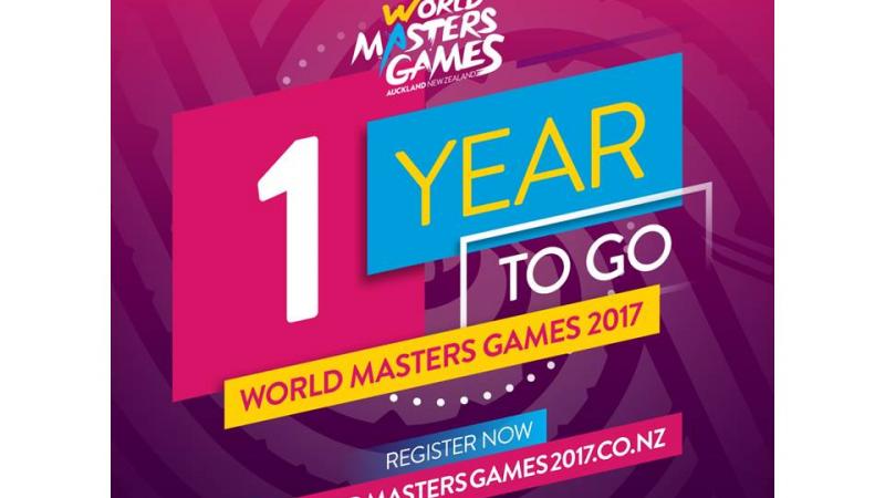 One year to go until World Masters Games 2017
