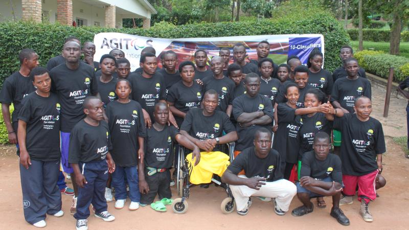 Aspring para-athletes have been helped by the Agitos Foundation