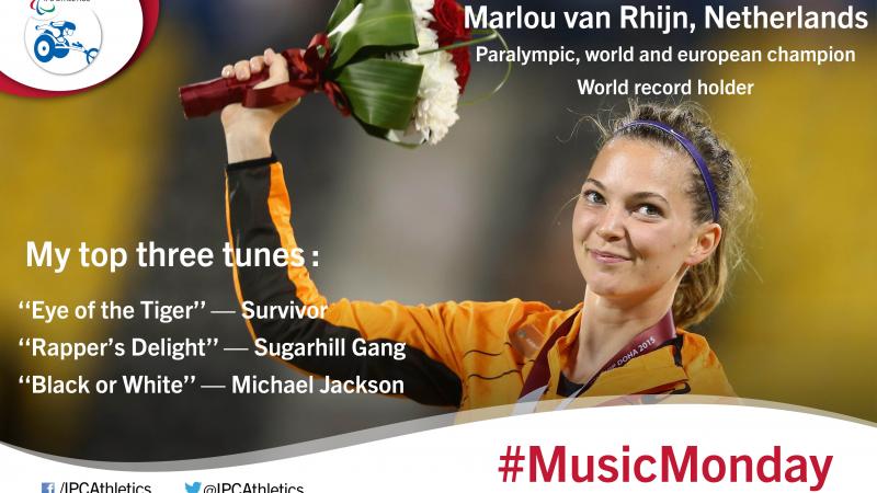 Marlou van Rhijn shares with us her three favourite tunes.