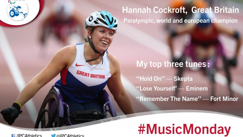 Music Monday with Hannah Cockroft