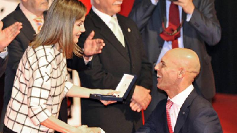 The Spanish National Paralympic Committee was awarded the Red Cross Gold Medal, the institution’s highest distinction, by Queen Letizia of Spain.