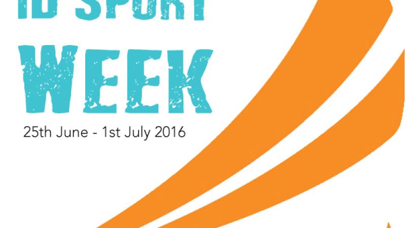 Logo for INAS Global ID Sports Week 