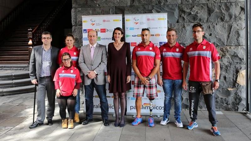 Spanish Para athletes visited 13 cities in Spain as part of promotional tour for Rio 2016.