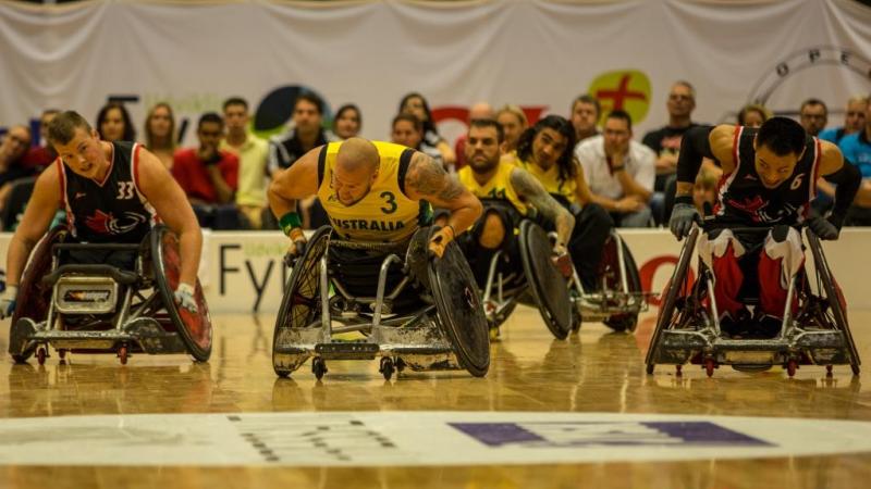 Australia at 2014 IWRF World Championship.