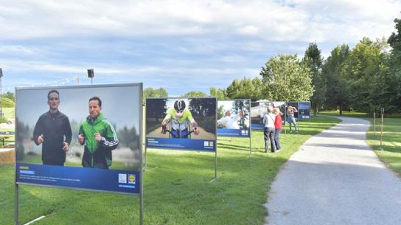 NPC Slovenia and Lidl Slovenia organised a photographic exhibition that features Para athletes.