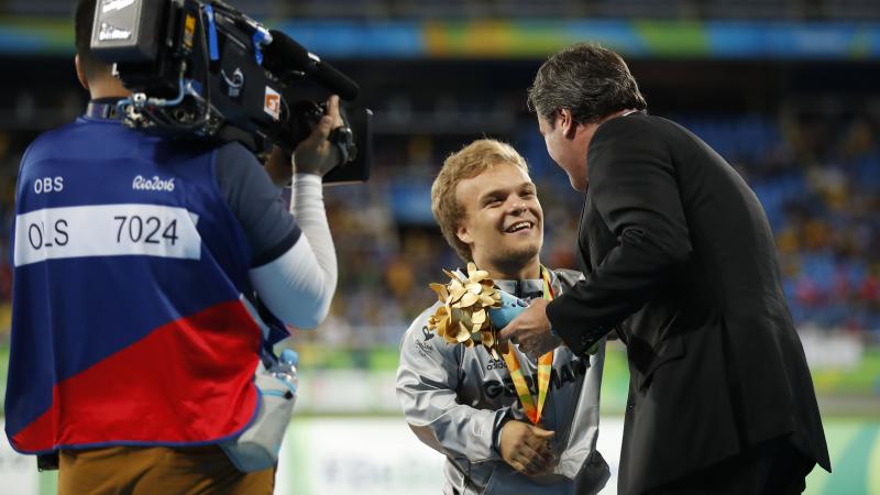 Niko Kappel of Germany at the Rio 2016 Paralympic Games.