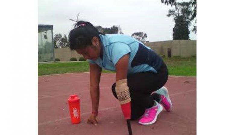 Peruvian athlete preparing for her first Paralympics