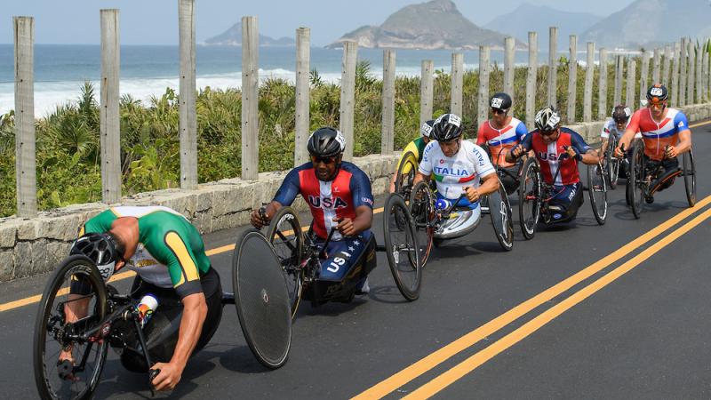 Men's Cycling Road Race H5 in Rio de Janeiro