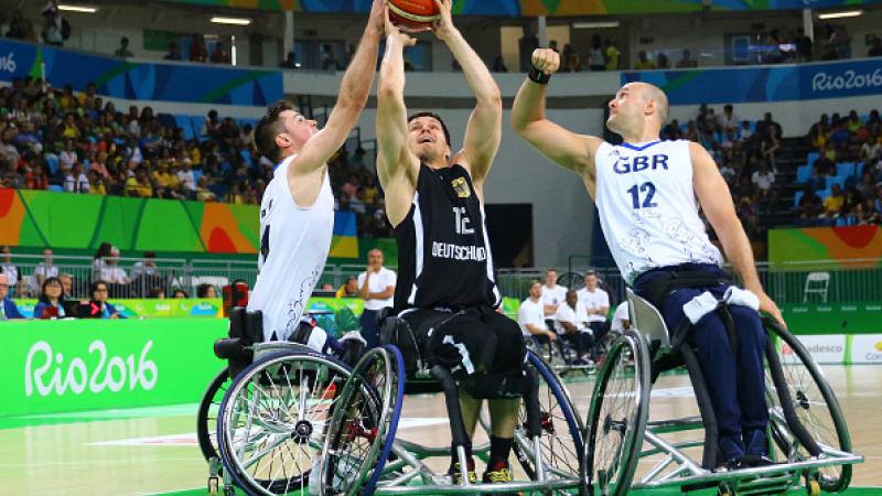 GBR's Basketball team at Rio 2016