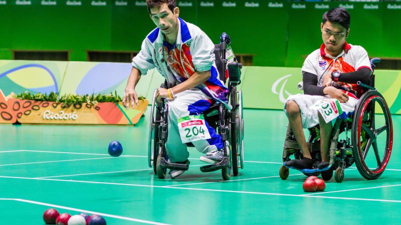 Boccia at the Rio 2016 Paralympic Games.