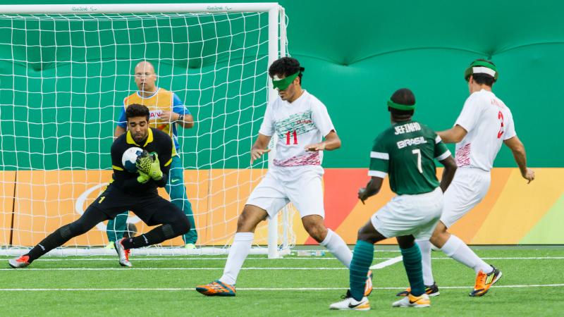 Football 5-a-side at the Rio 2016 Paralympic Games.