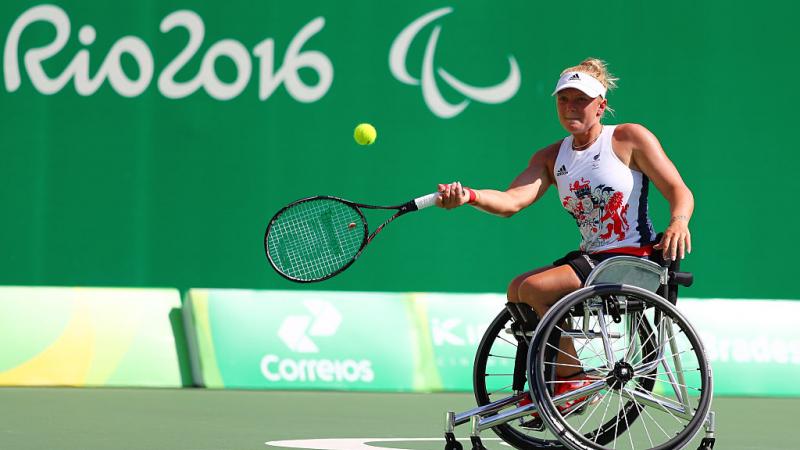 Wheelchair Tennis At Paralympics