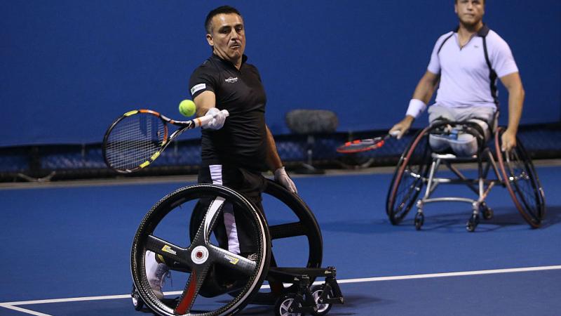 Stephane Houdet and Nicolas Peifer of France