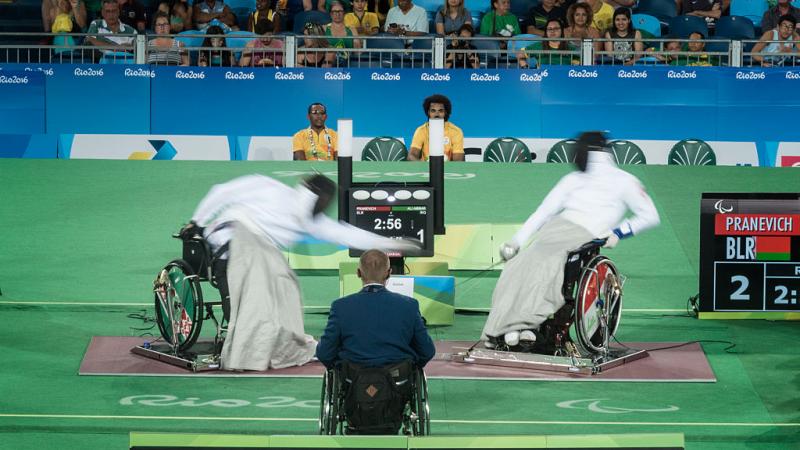 Wheelchair Fencing icon - Rio 2016