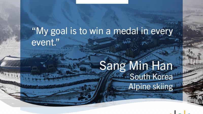 PyeongChang 2018 - #500DaysToGo - Sang Min Han