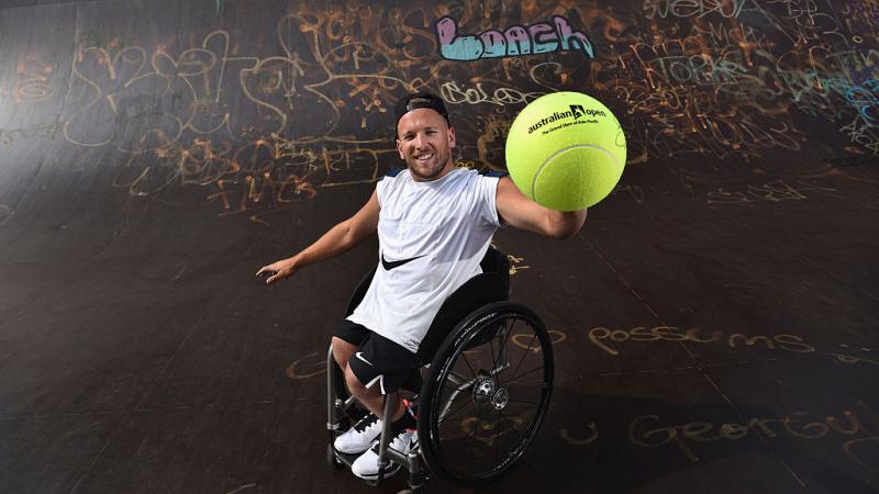 Dylan Alcott of Australia