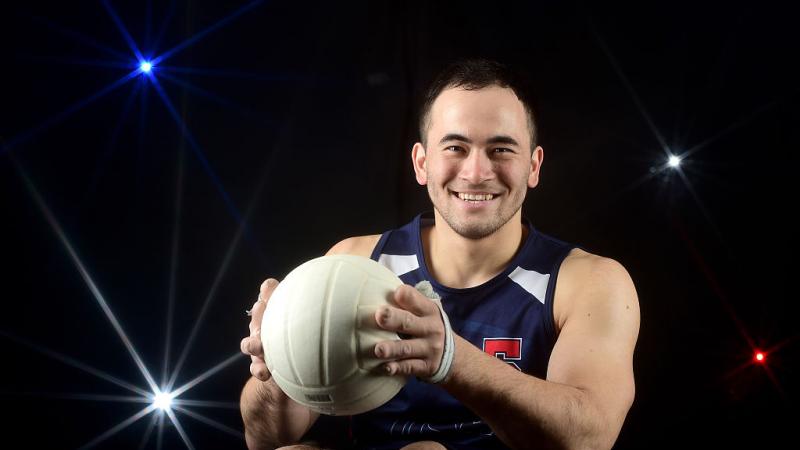 Paralympic wheelchair rugby player Chuck Aoki poses for a portrait at the 2016 Team USA Media Summit at The Beverly Hilton Hotel on March 8, 2016 in Beverly Hills, California. (Photo by Harry How/Getty Images)