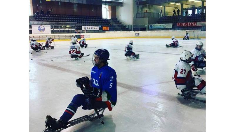Norway beat Italy at the International Para Ice Hockey Tournament.