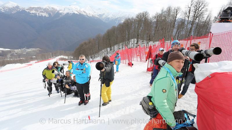 Media at the Sochi 2014