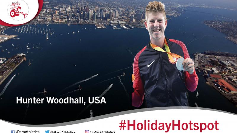 The Paralympic medallist explains his favourite place for vacation and his two essential items.