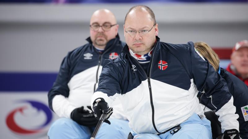 Norway wheelchair curling - Jostein Stordahl