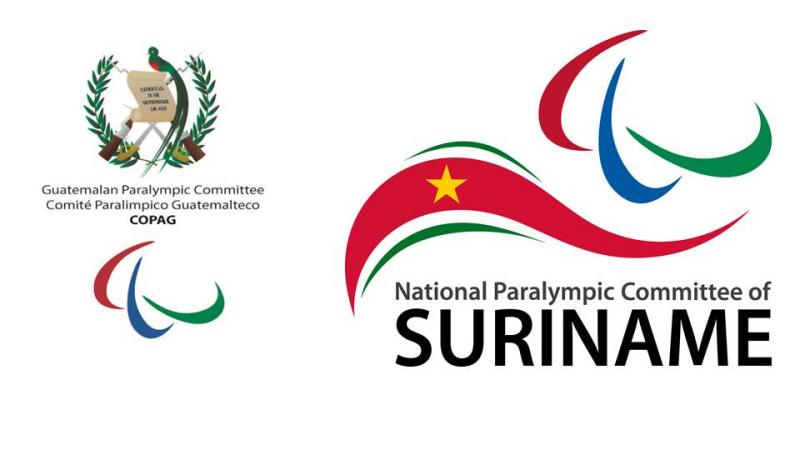 Sao Paulo 2017 - Guatemala Surinam logos
