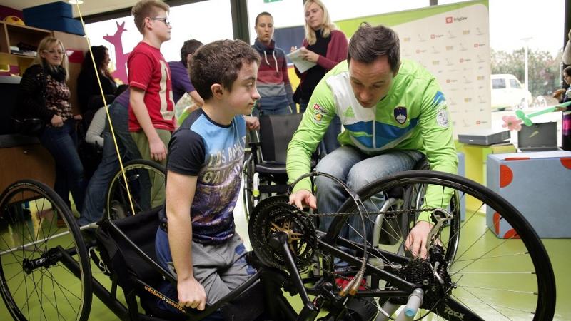 Slovenia has been showing children and young people Para sport