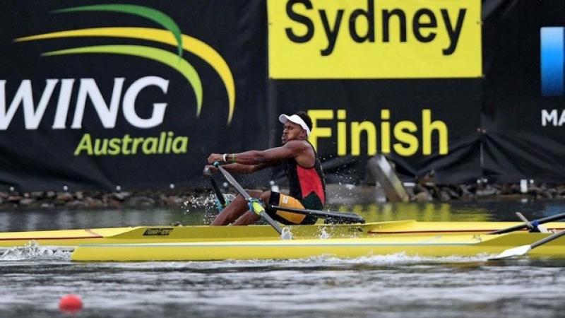 George Langa - Vanuatu Para rowing Vanuatu Para rowing
