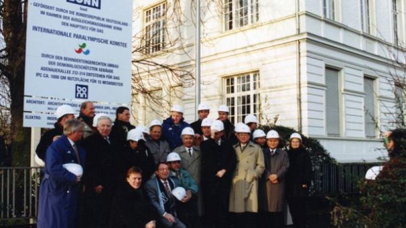 Historic photo of members of the IPC