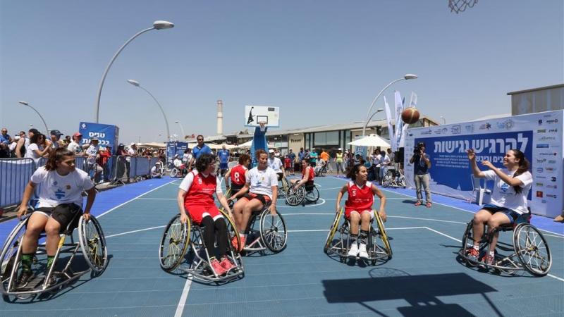 Paralympic happening event - Israel - 2017