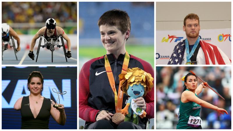Bruna Costa Alexandre,Brent Lakatos, Rebeca Valenzuela Alvarez, Cassie Mitchell and Evan Medell are the five shortlisted Para athletes for the Americas ‘Athlete of the Month’ for May 2017.