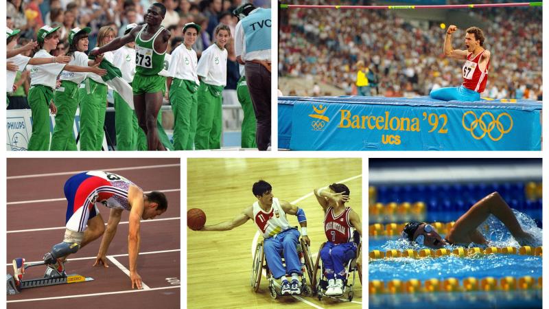 para athletes compete in their sport