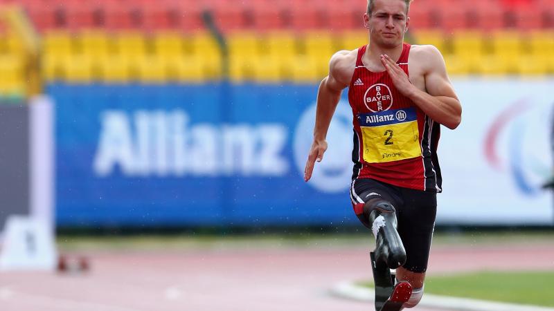 Johannes Floors - Berlin a Para sprinter running