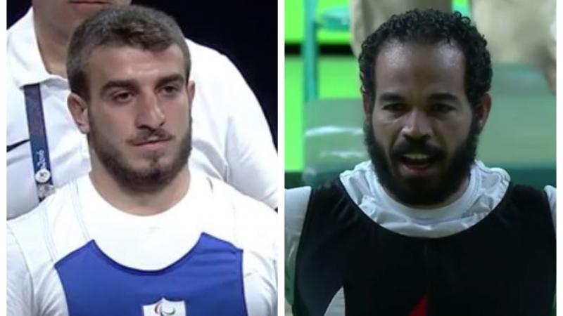 two male Para powerlifters