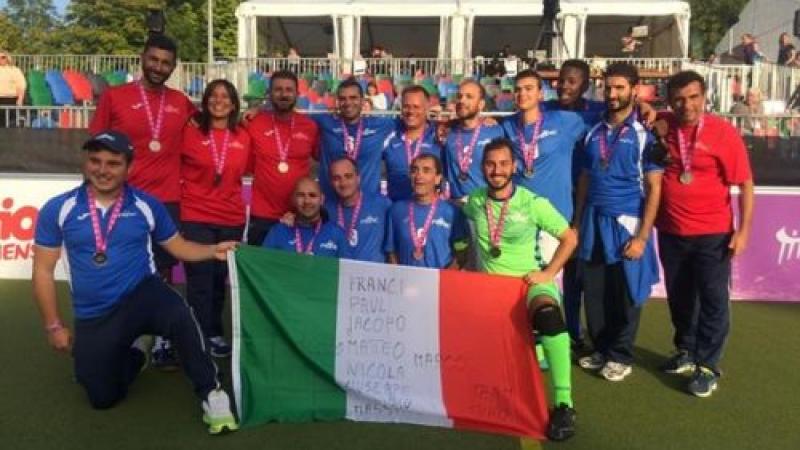 Italian blind football team - Italy