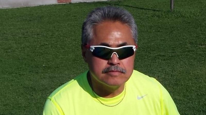 A man wearing sunglasses