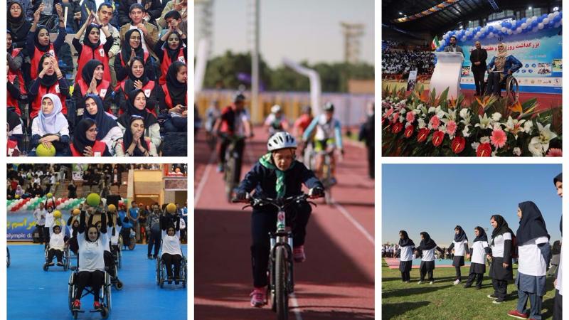 people enjoying Para sports