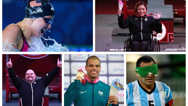 Silvio Velo, Amalia Perez, Jose de Jesus Castillo Castillo, Andre Brasil and Jessica Long are the five shortlisted athletes